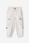Barrel Leg Cargo Pants - 10 Stone