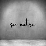 So Extra - L 450MM Matt Black Font 4