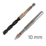 Alpen 2PC Porcelain C Protector & Concrete Drill Bit Set 10MM ALP30310
