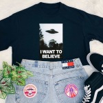 I Want To Believe Poster T-Shirt