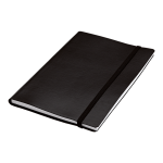 BF0020 - A5 Journal With Elastic Band Closure - 80 Pages Black Std