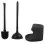 2-IN-1 Toilet Brush And Plunger Set With Holder