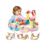 Diy 115 Piece Magnetic Track Toy Multicoloured
