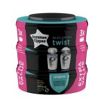 Tommee Tippee Twist & Click Nappy Bin Refil X 3