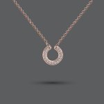 Gold & Diamond Pendant Enhancer Chain