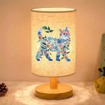 Nordic Wooden Table Lamp Cat CTL3