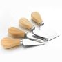 Four Piece Kitchen Cheese Knife Set
