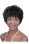 Short Classic Fashion Synthetic Hair Wig For Woman Pineapple BLACK-1B