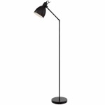 Priddy Metal Floor Lamp Black