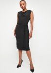 Polo Wmn Zyanda Sleeveless Cowl Neck Dress - Black