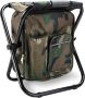 Insulated Cooler Bag Foldable Backpack Stool Fishing Gifts Fishing Gear Men