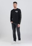 T-Shirt Manica Lunga Regular - Black