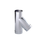 Tech 125 Mm T-piece 135 Degree S S Single Wall