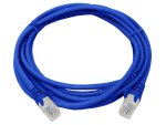 Linkbasic 3 Meter Utp CAT5E Flylead Blue