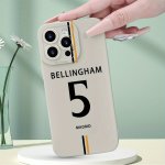 Creative Simple Lucky Number 5 Personality Trend Hot Men And Women Frosted Texture Mobile Phone Case Comfortable Grip For Iphone