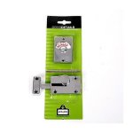 Indicating Bolt Waldo Satin Chrome Plated Carded