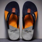 Men's Block Color Thong Sandals With Fabric Uppers Casual Non Slip Flip-flops Sandals For Indoor Outdoor Walking Beach Shoes For