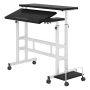 Height Adjustable Laptop Desk Standing Desk With Wheels