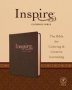 Nlt Inspire Catholic Bible   Leatherlike Dark Brown     Large Print Leather / Fine Binding Large Type / Large Print Edition