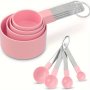 8PCS Measuring Cup Set Measuring Cups With Stainless Steel Handle For Dry And Liquid Ingredient Baking Tools Kitchen Gadgets Kitchen Accessories