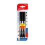 High Quality 3 Pieces Waterproof Black Permanent Markers