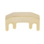 1 X Metal Violin Quiet Practice Mute---golden