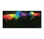 Rainbow Splash Full Desk Coverage Gaming And Office Mouse Pad