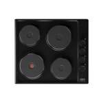 Defy Slimline Solid Hob With Cp Black