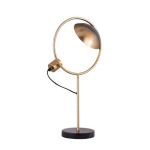 Miller Metal Table Lamp Brass