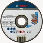 Bosch Disc Cutting Std M const R str 125X1.0MM