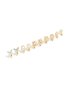 Goldair Gold Butterfly Clip On Earrings 5-PACK