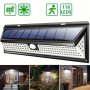 1PC Solar Wall Light Outdoor 118LED Solar Security Lights Motion Sensor Lights Solar Powered Lights Durable Solar Wall Lights For Patio Fence Yard Garden