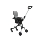 Compact Baby Stroller With Adjustable Handles & Backrest