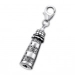 C19-C7292 - 925 Sterling Silver Light House Charm Dangle