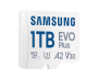 Samsung MB-MC1T0SA Evo Plus Microsdxc 1TB Memory Card Read : Up To 160MB/S Write : Lower Than Read Speed Read/write Speed With