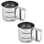 Baking Hand Icing Or Flour Shaker Set Of 2