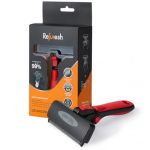 Refuresh Deshedding Dog Brush For Short medium Hair Large Red Gentle Deshedding Tool For Dogs & Cats Reduces Shedding Without Da