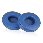 1 Pair Leather Headphone Protective Case For Beats SOLO2.0 SOLO3.0 Wired Version Blue