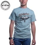 Kakiebos Mens Spitfire Tee - Aquafier Lt - 5XL