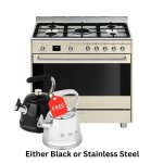 Smeg 90CM Gas Electric Cooker Concert Cream- SSA91MAP2