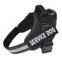 Dog Harness & Lead Black L