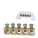7-HOLE Bridge Type Neutral Grounding Copper Bar Block