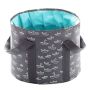 25L Camping Collapsible Basin Travel Bucket For Foot Spa And Laundry