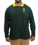 Mens Rugby Jersey - 8XL Grn gold