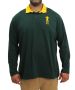 Mens Rugby Jersey - 8XL / Grn/gold