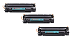 Canon 737 C737 C-737 Compatible Black Toner Combo Deal X 3
