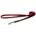 Rogz Utility Small 11mm Nitelife Fixed Dog Lead - Red Reflective