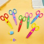 6PCS Safety Cutting Tools Set - Assorted Designs Stainless Steel & Ppsu Perfect For Scrapbooking Photo Albums & Creative Project