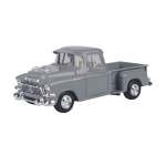 1957 Gmc Blue Chip Pickup Diecast Model Scale 1:24 - Grey