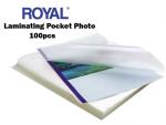 Royal Laminating Pocket Photo 100PCS